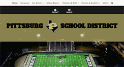 Desktop Screenshot of pittsburgisd.net