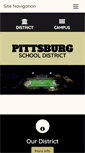 Mobile Screenshot of pittsburgisd.net
